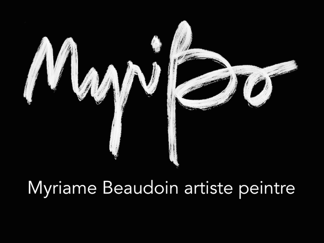 Myriame Beaudoin artiste peintre alias MyriBo logo